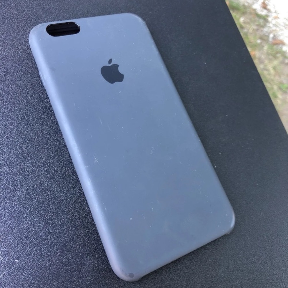 Apple leather phone case